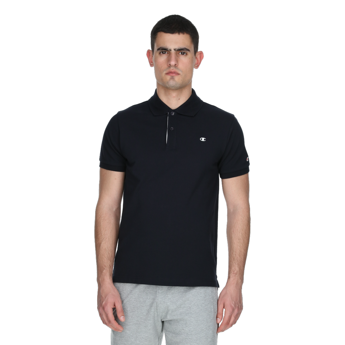 Polo tričko Champion Polo Shirt Čierna | 221484-BS501, 0