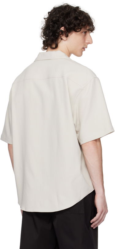 Košeľa AMI AMI Paris Camp Collar Shirt Béžová | HSH219.CO0106, 2