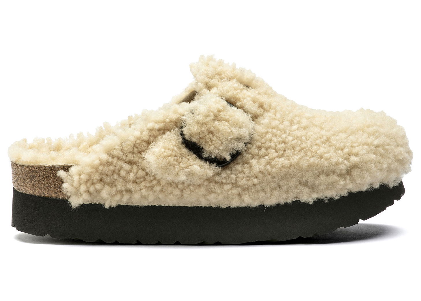 Tenisky a topánky Birkenstock Boston Big Buckle Shearling Teddy Béžová | 1017677, 0