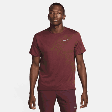 Tričko Nike Miler Dri-FIT UV Červená | DV9315-681, 0