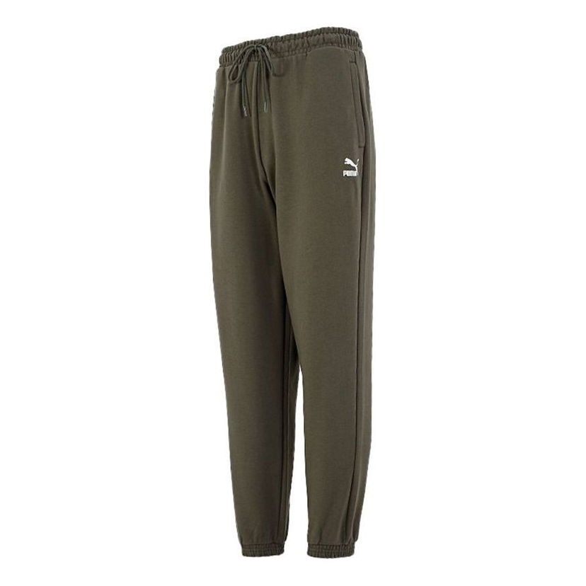 Tepláky Puma Classics Small Logo Sweatpants Zelené | 533118-44