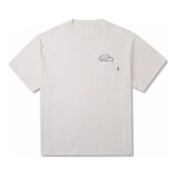 Tričko Converse Skateboard Pocket T-Shirt Biela | 10026175-A01