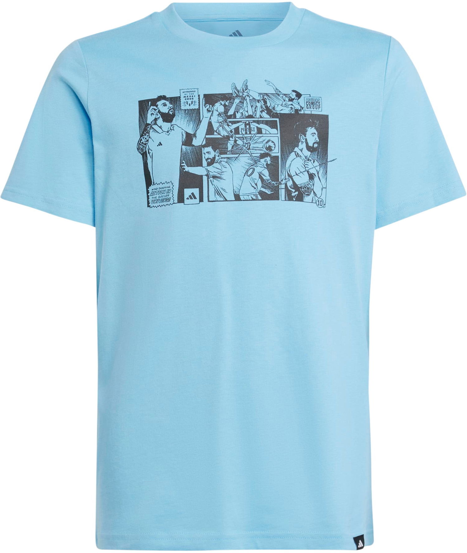 Tričko adidas Originals MESSI Graphic T-Shirt Modrá | jj1413, 1