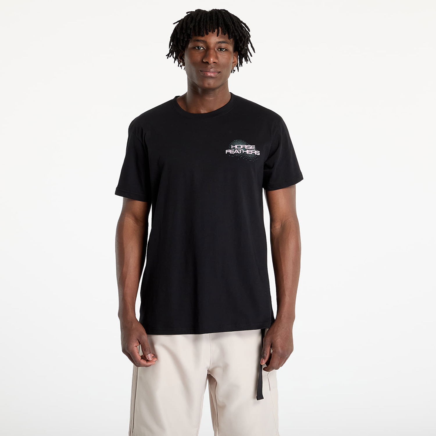 Tričko Horsefeathers Horsefeathers Rizmo T-Shirt Čierna | SM1377B, 0