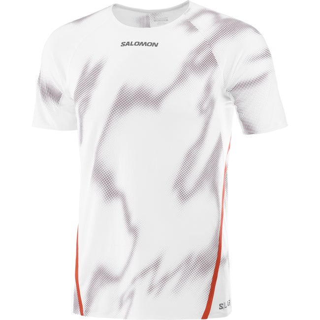 Tričko Salomon S/LAB Speed T-Shirt Biela | LC2693400, 1