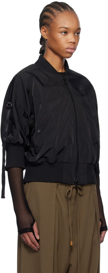 Bomber bunda Yohji Yamamoto Yohji Yamamoto Bomber Jacket Čierna | FT-J53-600, 1