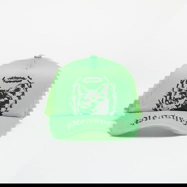 Šiltovka Pleasures PLEASURES Housecat Trucker Cap Zelené | P25SU067 NEON, 0