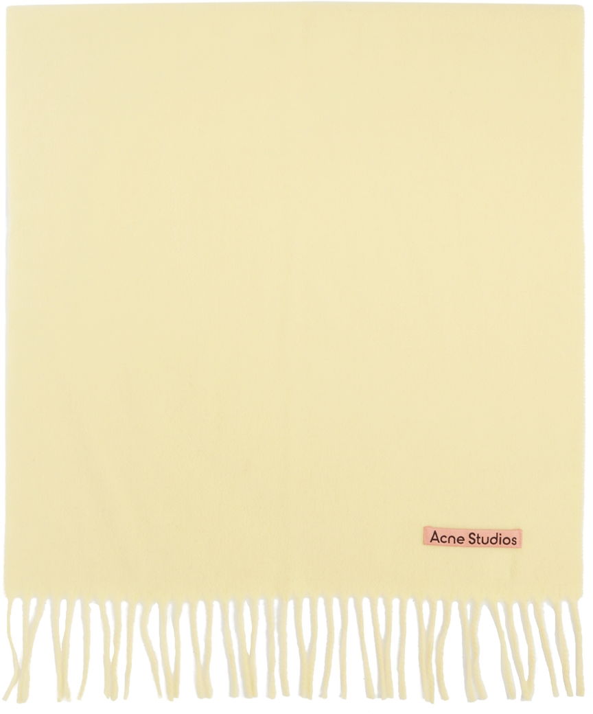 Šál Acne Studios Wool Scarf Žltá | CA0210-, 0
