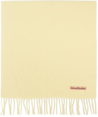Šál Acne Studios Wool Scarf Žltá | CA0210-, 0