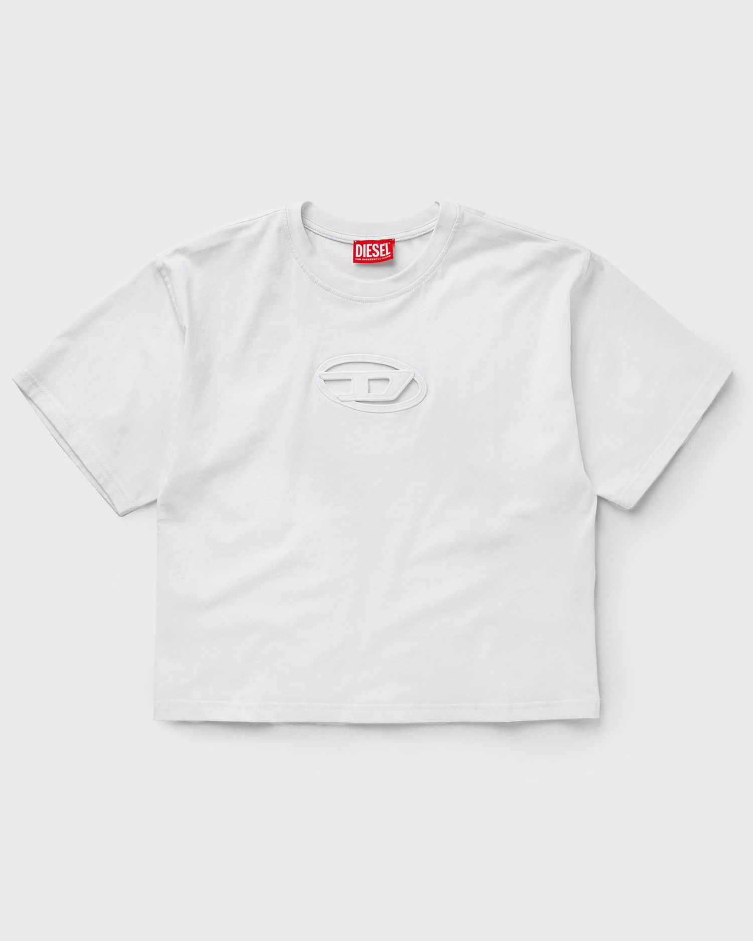 Crop Top Diesel White Crop Top T-Shirt Biela | A15096-0NIAX-100, 0