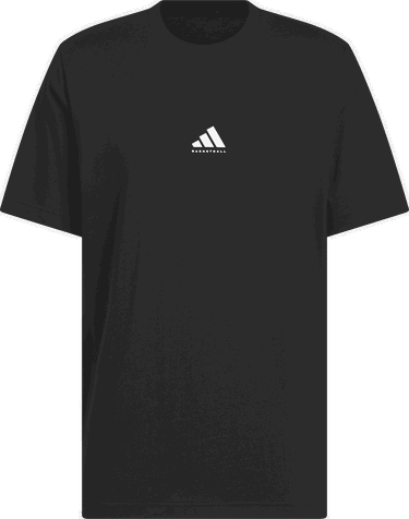 Tričko adidas Performance Basketball Graphic Tee Čierna | JX0083, 1