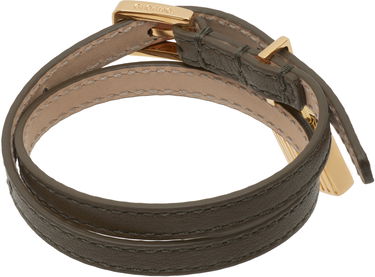 Náramok Tom Ford TOM FORD Grain Leather Padlock Bracelet Čierna | JW158-LCL490G, 4