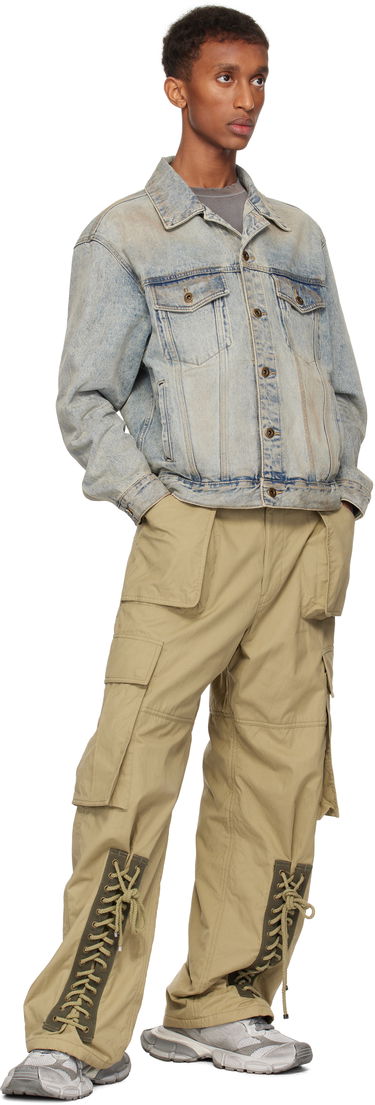 Bunda We11done We11done Washed Denim Jacket Modrá | WD-DJ3-24-315-U-SK, 3