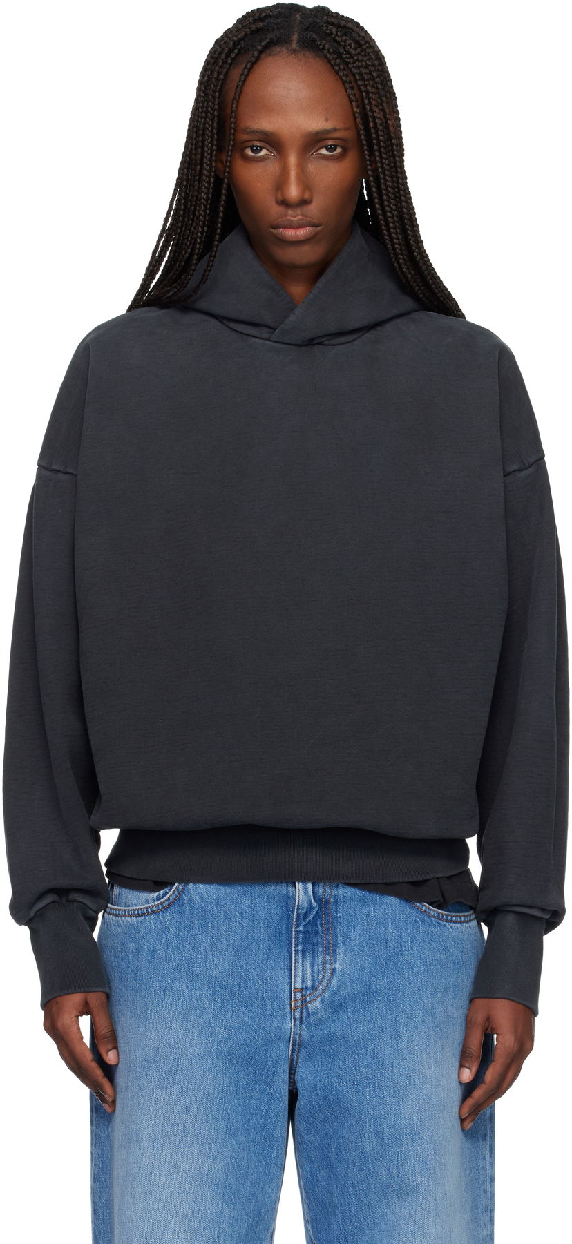 Mikina Fear of God Washed Hoodie Šedá | FG25FW12-121BHFUS