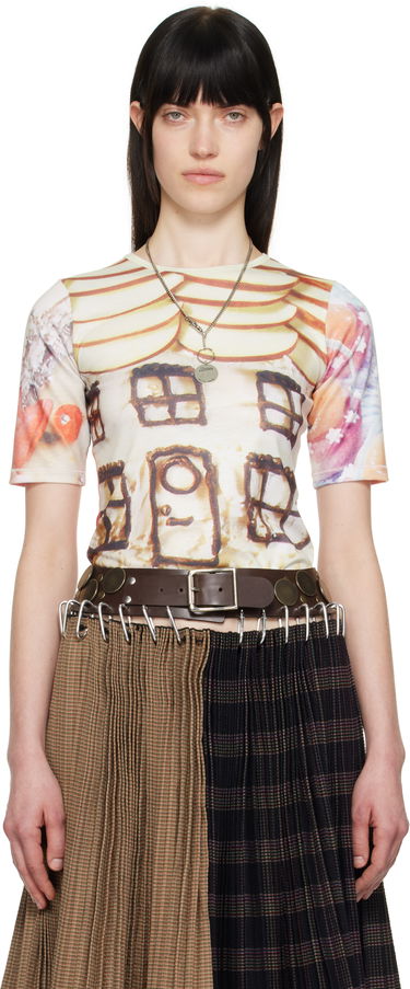 Tričko Chopova Lowena Chopova Lowena 'Welcome Home' Print Jersey T-Shirt Rôznofarebný | 2311, 0