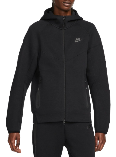 Mikina Nike Tech Fleece Windrunner Čierna | fb7921-010