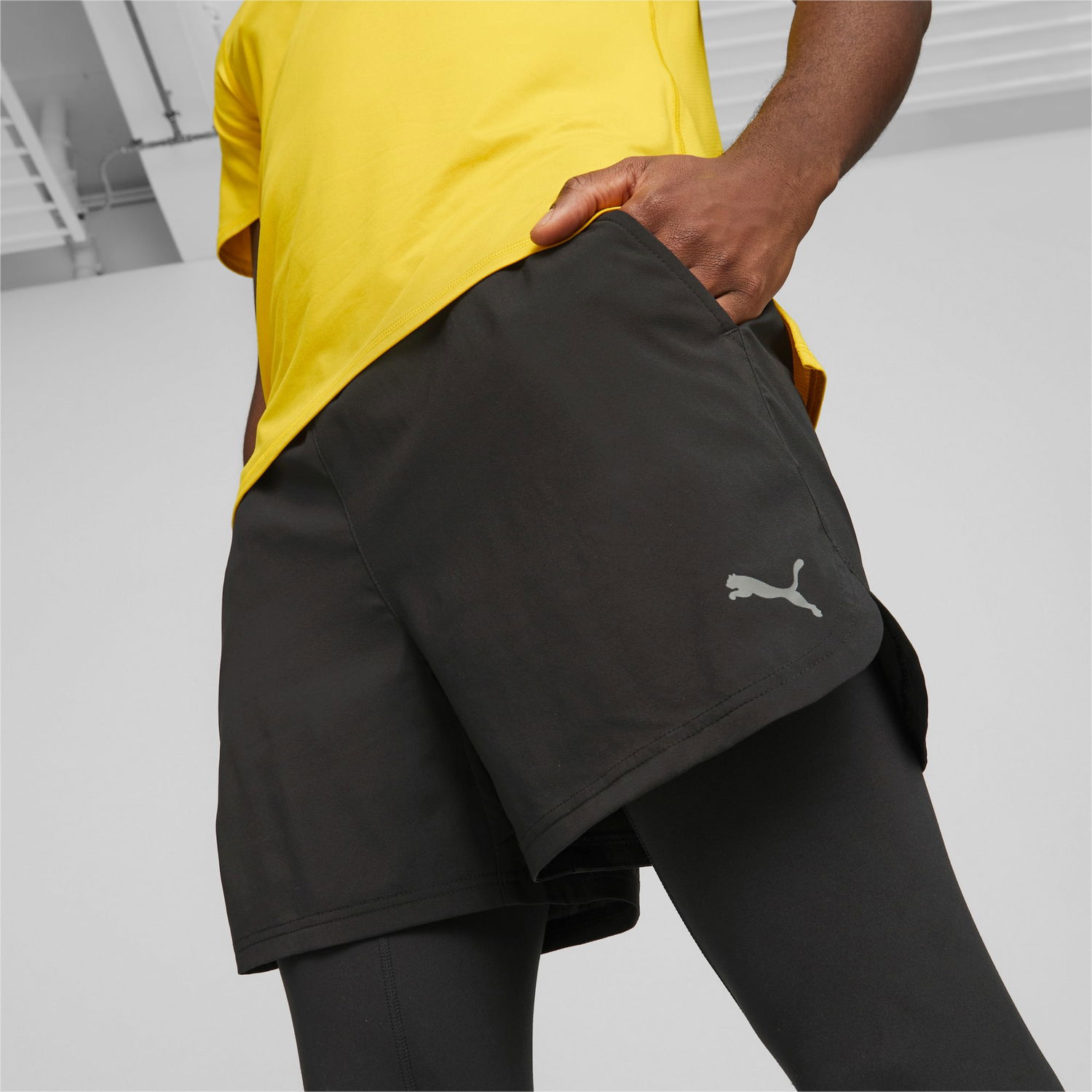 Šortky Puma Studio 2 in 1 Training Shorts Čierna | 523293_01, 1
