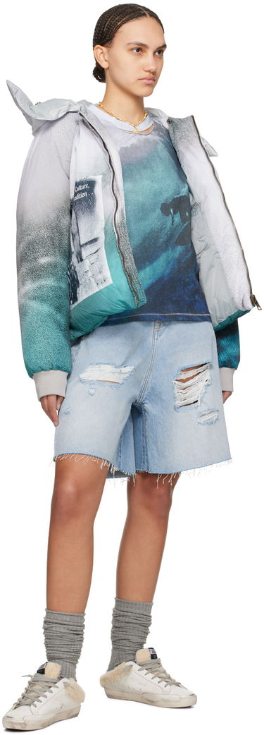 Prešívaná bunda ERL Printed Puffer Jacket Rôznofarebný | ERL08C002, 3