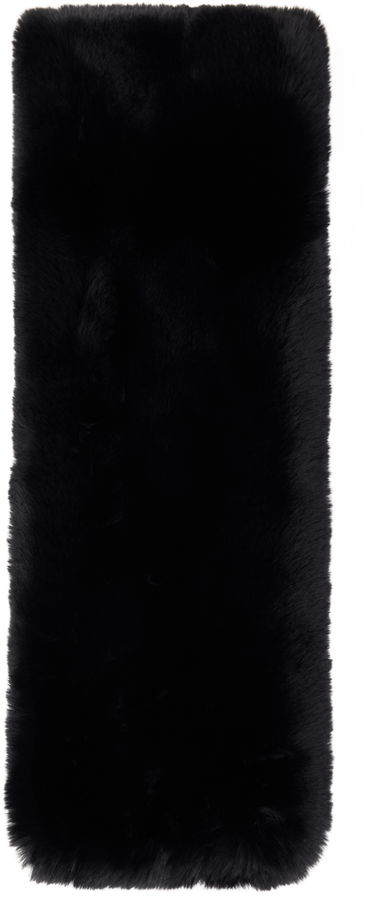 Šál Acne Studios Acne Studios Furry Scarf Čierna | CA0349-, 0