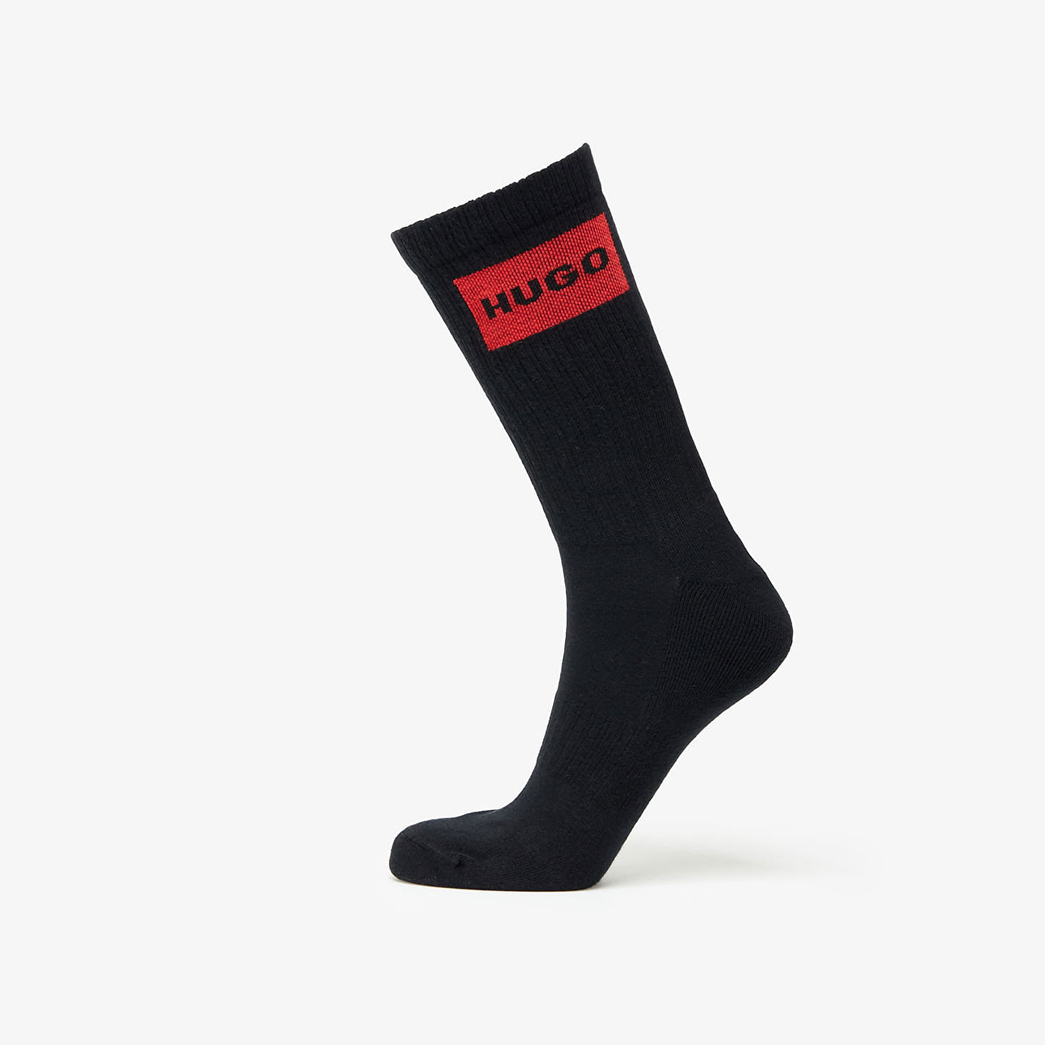 Ponožky BOSS Hugo Logo Quarter Socks 2-Pack Čierna | 50510640-001, 1