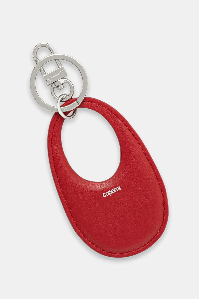 Kľúčenka Coperni Coperni Swipe Leather Keychain Červená | COPSLG02F6043