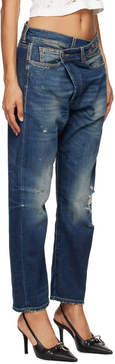 Džínsy R13 R13 Crossover Jeans Modrá | R13W2048-D144C, 1