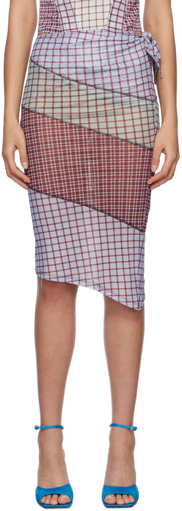 Sukňa Miaou Miaou Sienna Midi Wrap Skirt Rôznofarebný | 4031PM2BRS, 0