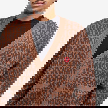 Sveter BBC IceCream ICECREAM Text Print Knit Cardigan Size Small Hnedá | IC24215-BR, 5