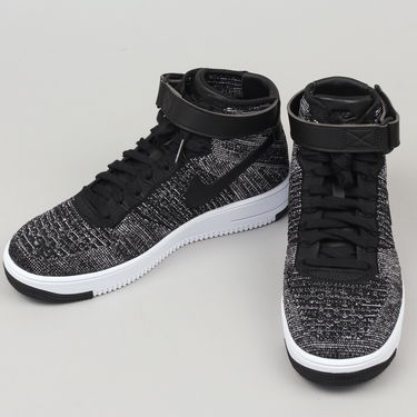 Tenisky a topánky Nike Air Force 1 Ultra Flyknit Mid Čierna | 817420-004, 2