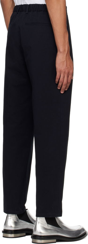 Nohavice Jil Sander Jil Sander Tapered Trousers Navy | J21KA0011_J45286, 2