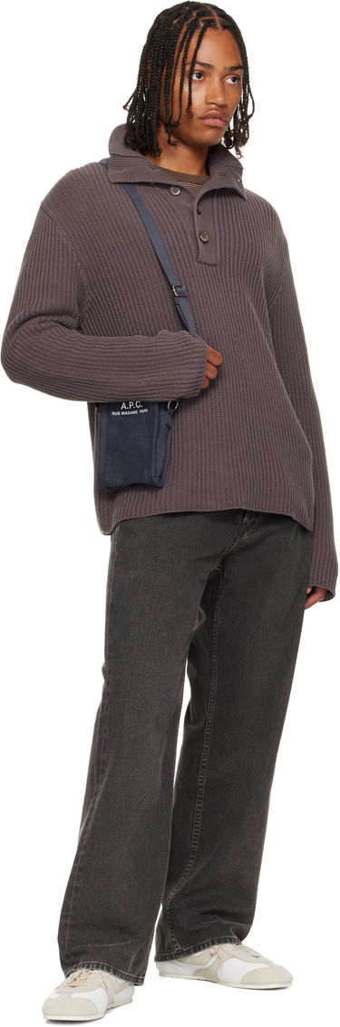 Batohy a tašky A.P.C. A.P.C. Recuperation Crossbody Phone Pouch Navy | COHGV-H61931, 3