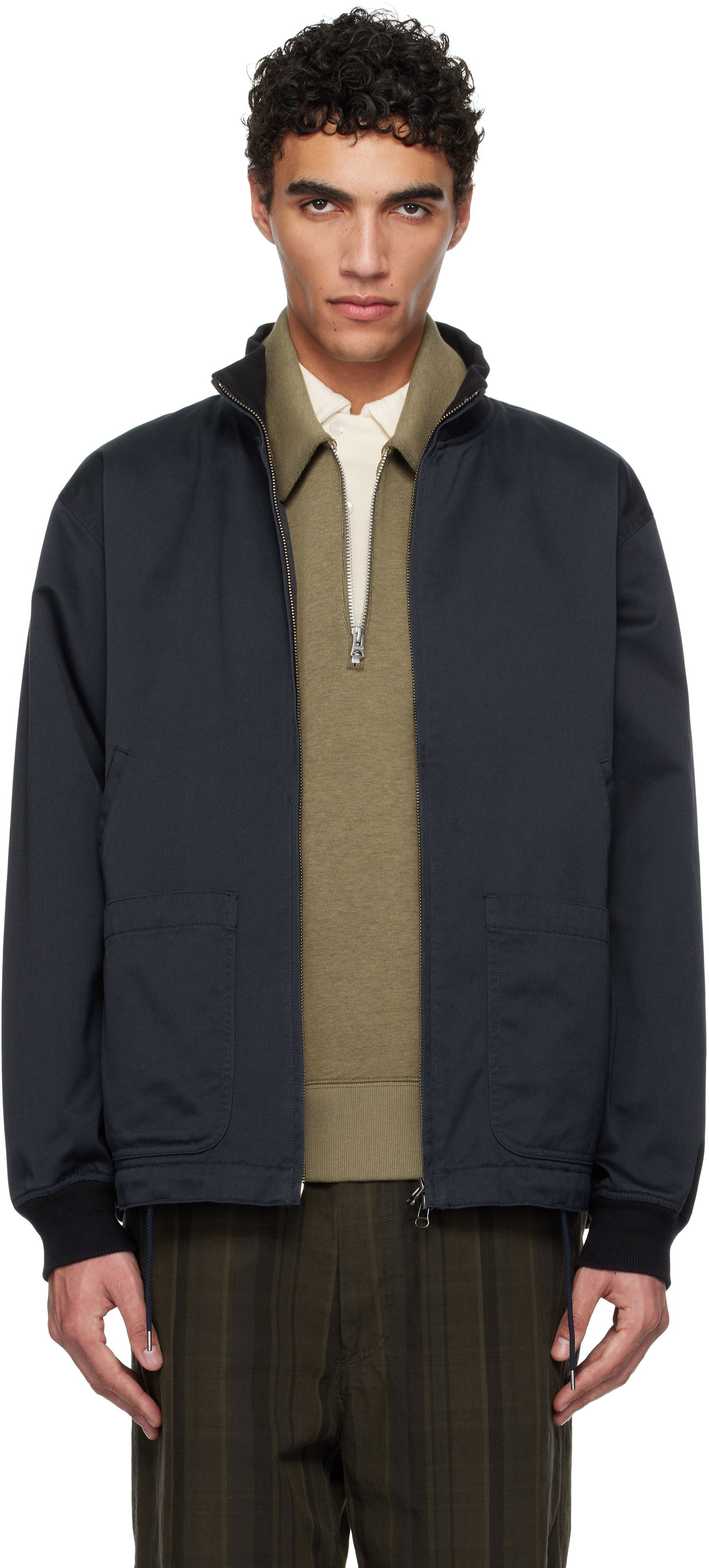 Bunda NANAMICA nanamica Chino Deck Jacket Navy | S25SA078U, 0