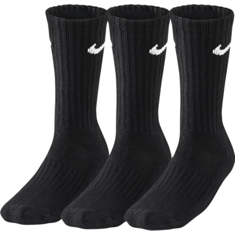 Ponožky Nike Value Cotton Crew 3 pack Čierna | sx4508-001, 0