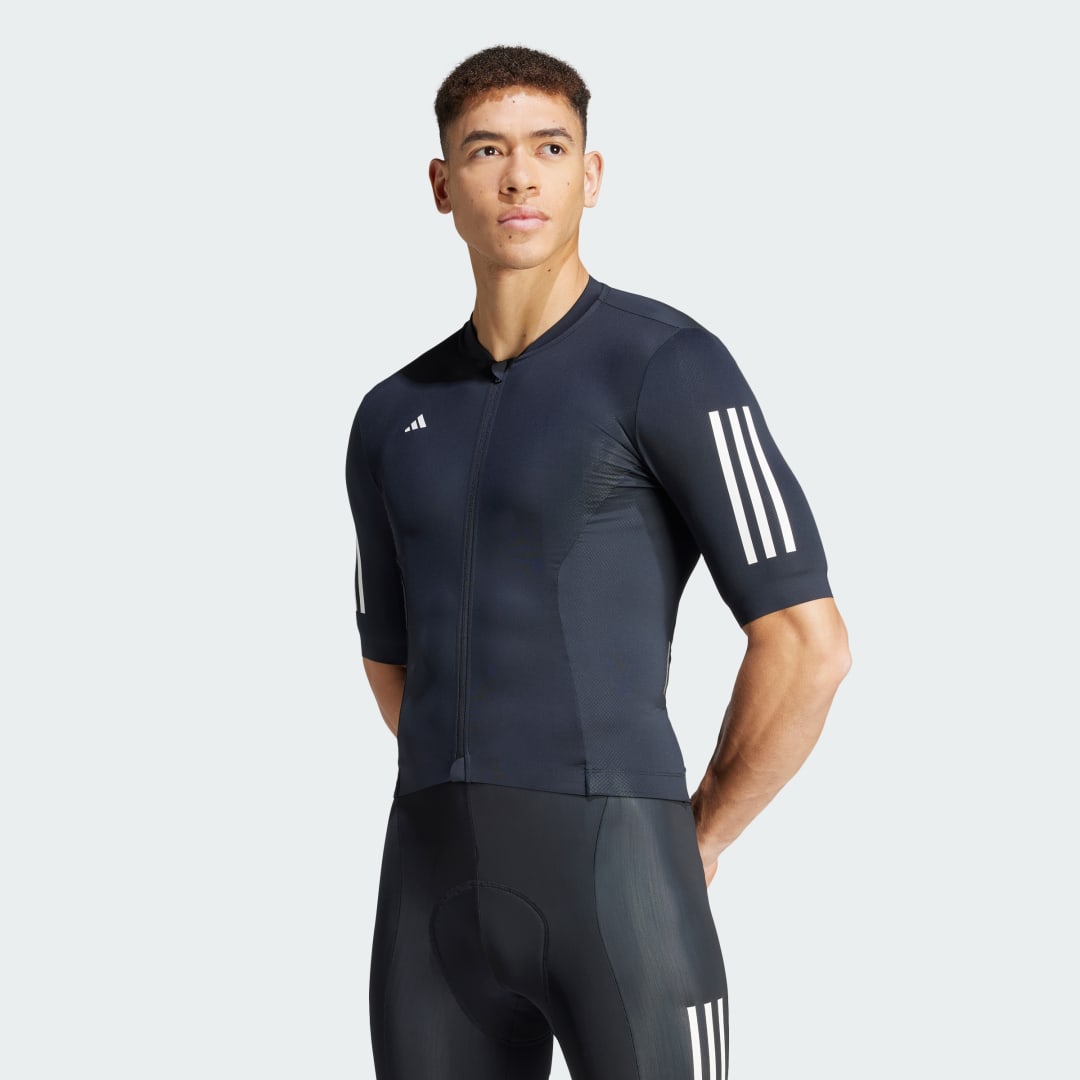 Dres adidas Performance Tempo 3-Stripes Cycling Čierna | IR7933, 1