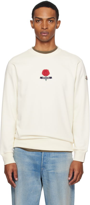 Mikina Moncler Moncler Archivio Sweatshirt Biela | K20918G0003689B3P, 0