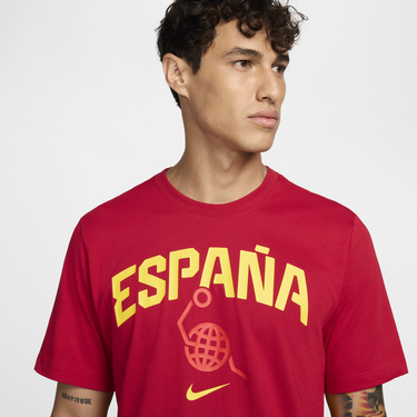 Tričko Nike Spain Basketball Tee Červená | FQ3677-687, 4