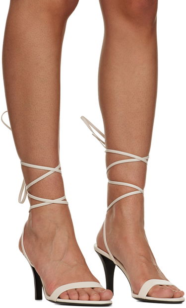 Doplnky The Row The Row Maud Heeled Sandals Biela | F1342-N60, 3