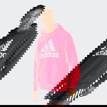 Mikina adidas Performance Essentials French Terry Big Logo Hoodie Červená | IC9365, 1