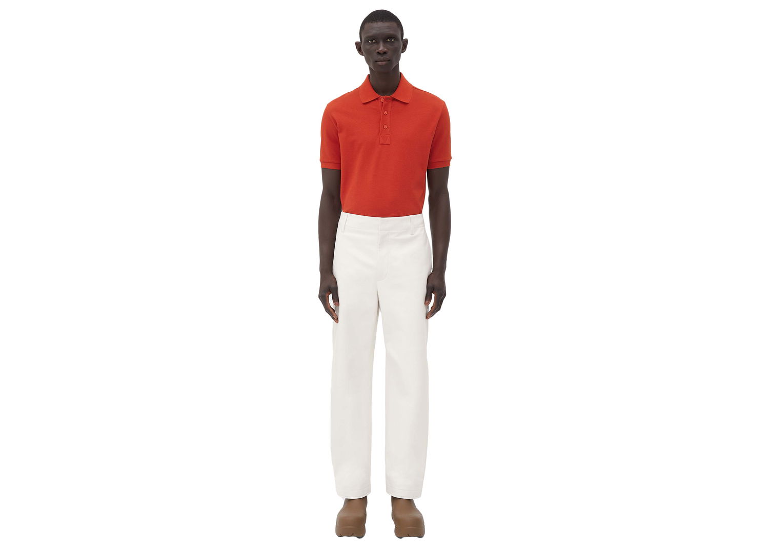 Polo tričko Bottega Veneta Polo Tee Červená | 682544V01G06022, 0