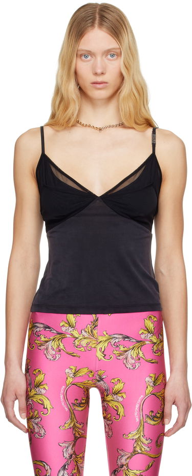 Tielko Versace Versace Jeans Couture Hardware Tank Top Čierna | E78HAM212_EJ0190, 0
