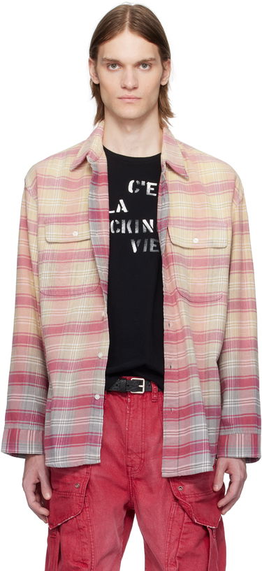 Košeľa R13 R13 Relaxed Plaid Work Shirt Rôznofarebný | R13MR266-R506B, 0