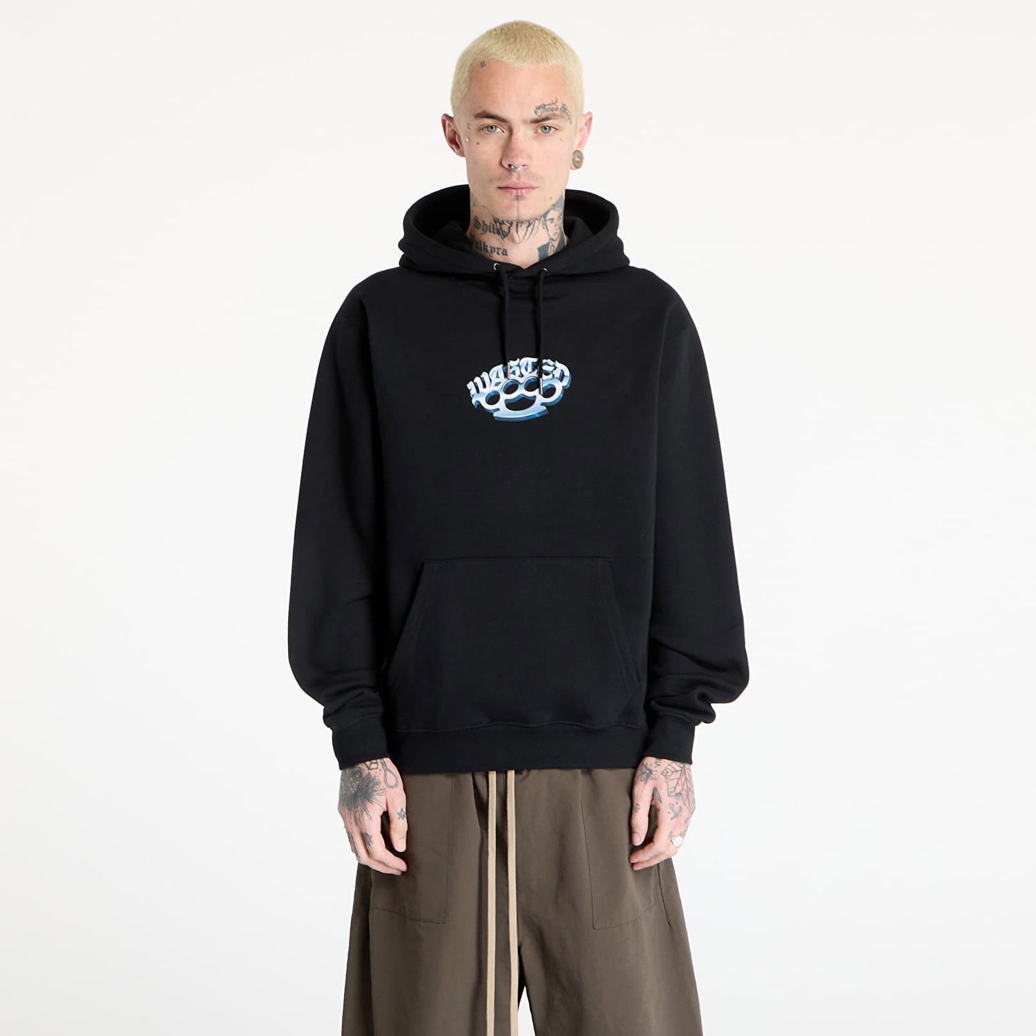 Mikina Wasted Paris Wasted Paris Knuckles Hoodie Čierna | WP_000253, 0