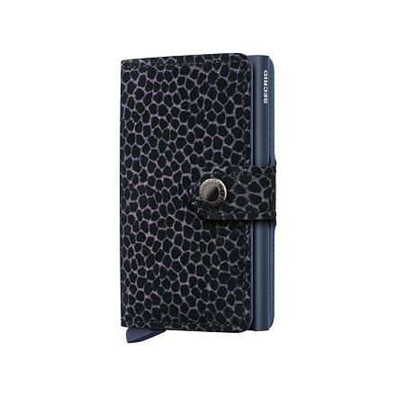 Peňaženka Secrid Slimwallet Giraffina Leather Wallet Navy | MGi-Blue, 0