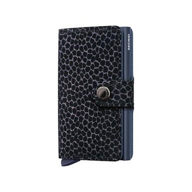 Peňaženka Secrid Slimwallet Giraffina Leather Wallet Navy | MGi-Blue, 0