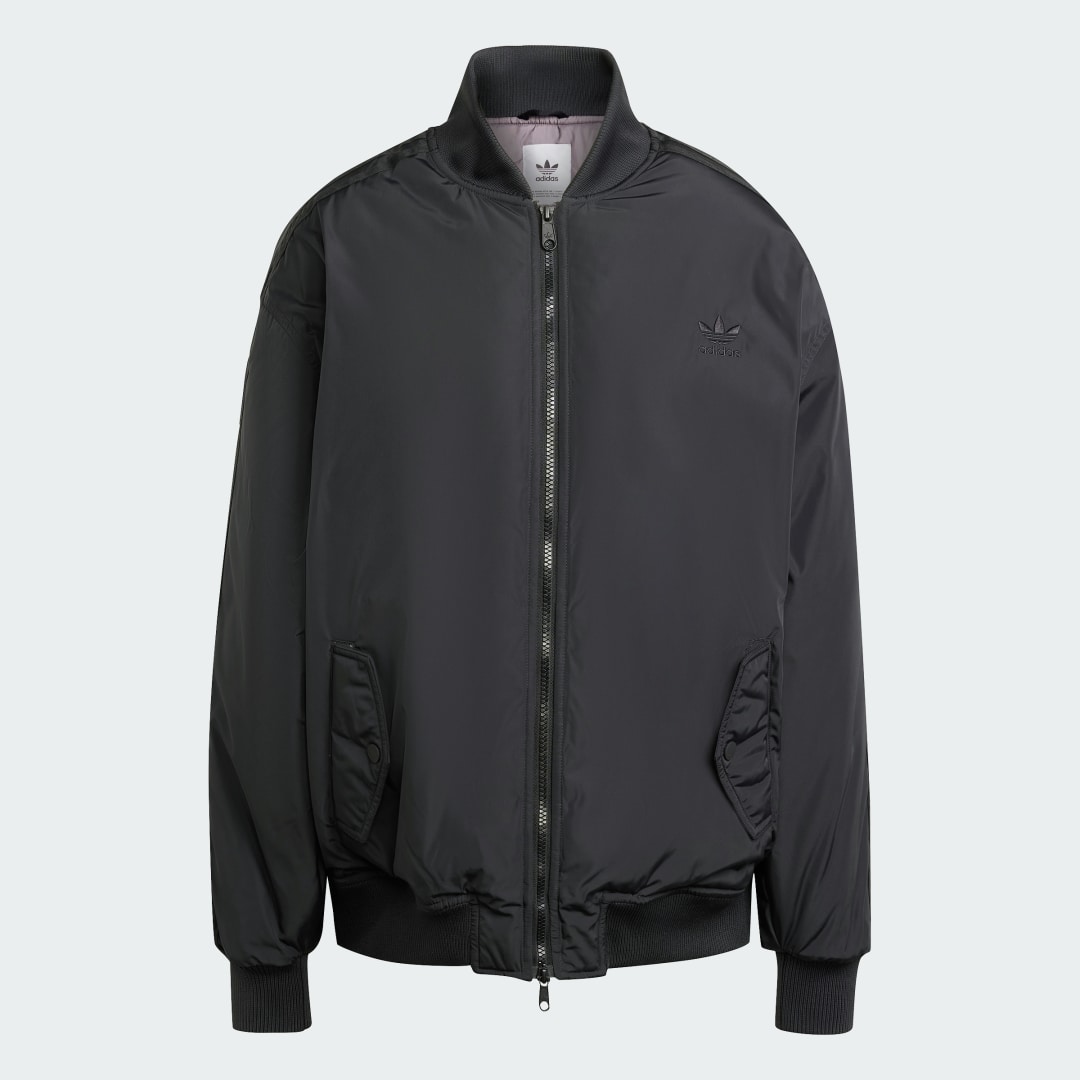 Bomber bunda adidas Performance Oversized SST Bomber Jacket Čierna | IW8422, 1