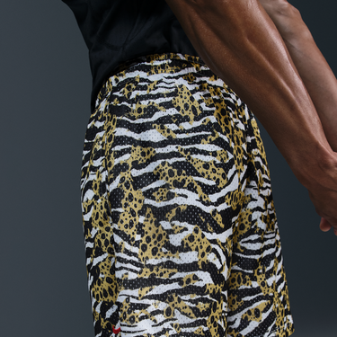 Šortky Nike Dri-FIT Practice Mesh Basketball Shorts Čierna | HV6933-100, 3