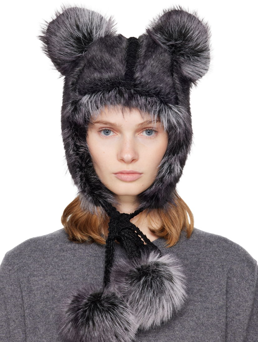 Klobúk Anna Sui SSENSE Exclusive Faux Fur Teddy Bear Hat Rôznofarebný | S625Z94