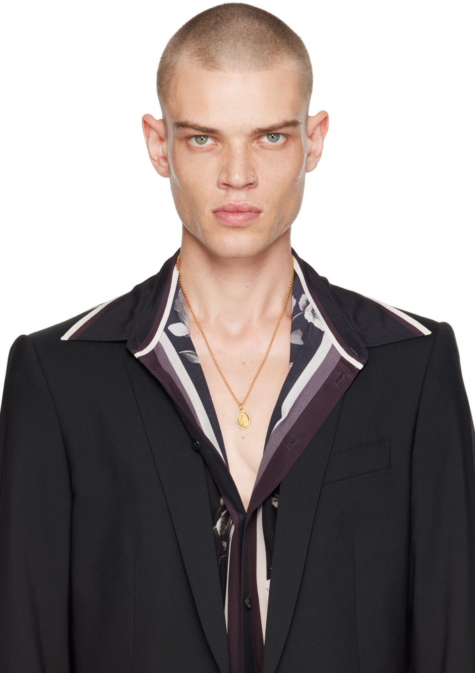 Náhrdelník Dolce & Gabbana Gold Graphic Pendant Necklace Rôznofarebný | WNN5D6W1111, 1