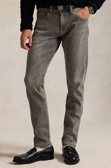 Bunda Polo by Ralph Lauren Slim Fit Grey Jeans Šedá | 710956086, 1