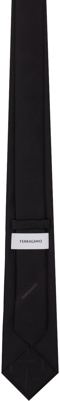 Opasok FERRAGAMO Ferragamo Silk Tie Čierna | 763128, 1